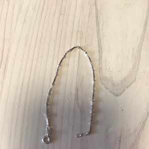 Silver bracelet